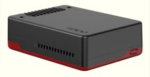   ARGON NEO 5 - BLACK/RED - alumínium ház Raspberry PI5 számítógéphez aktív hűtéssel