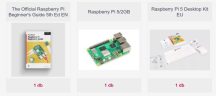   Raspberry Pi 5 Desktop Kit EU - Raspberry PI5 2GB alaplappal, ajándék Beginners Guide 5. 