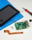 Raspberry Pi Touch Display 2 - Hivatalos Raspberry PI 7 " kapacitív érintőkijelző, 720 × 1280, IPS, DSI interfész, 5 pontos érintés