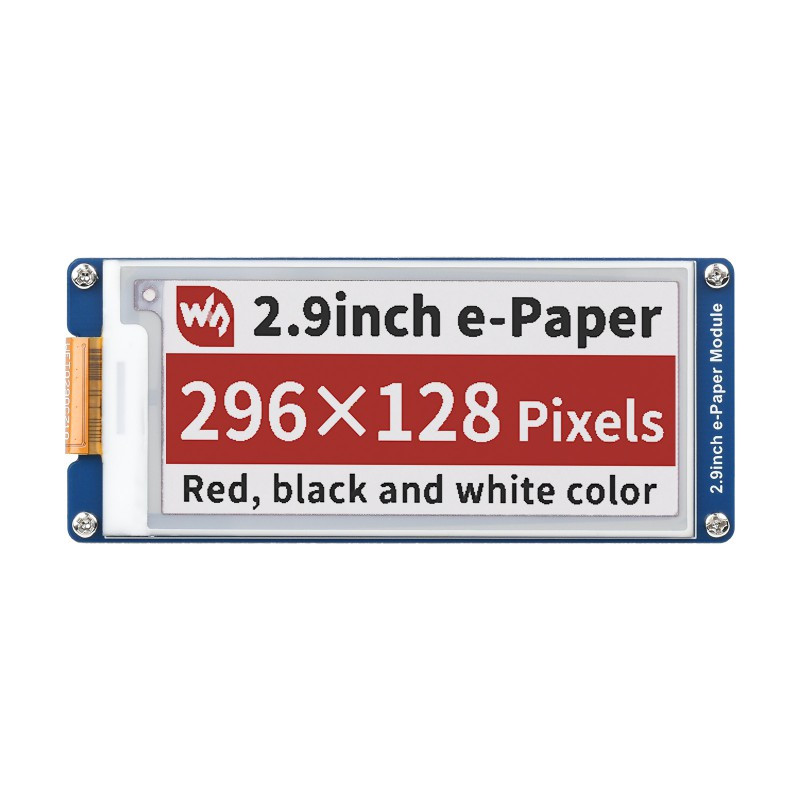 128×80, 1.02inch E-Ink display module, black/white dual-color, SPI interface