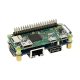 Ethernet / USB HUB HAT Raspberry Pi Zero alaplapokhoz, 1x RJ45, 3x USB 2.0