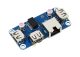 Ethernet / USB HUB HAT Raspberry Pi Zero alaplapokhoz, 1x RJ45, 3x USB 2.0