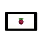   7 inch kapacitív érintőkijelző Raspberry Pi-hez, beépített 5MP előlapi kamerával OV5647, 800×480, DSI interfész