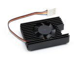   Dedikált all-in-one 3007 hűtőventilátor a Raspberry Pi Compute Module 4 CM4-hez, állítható sebesség, hővezető rögzítő szalagokkal