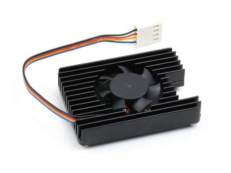 Dedikált all-in-one 3007 hűtőventilátor a Raspberry Pi Compute Module 4 CM4-hez, állítható sebesség, hővezető rögzítő szalagokkal