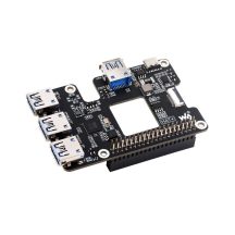   PCIe To USB 3.2 Gen1 HAT+ Raspberry Pi 5-höz, plug and play, HAT+ Standard